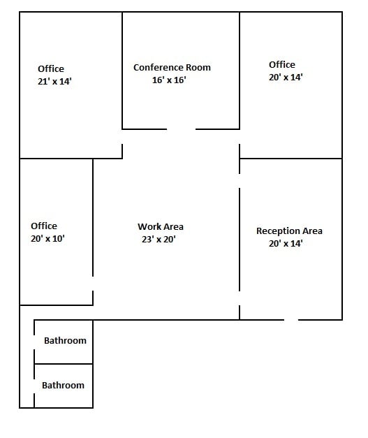 144 E Dekalb Pike, King Of Prussia, PA à louer Plan d’étage– Image 1 sur 1