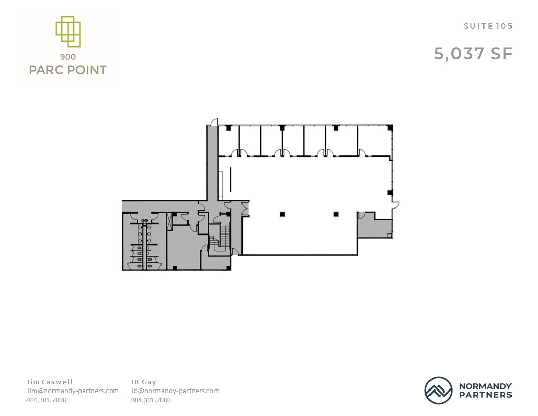 800 Parc Pt, Alpharetta, GA à louer Plan d’étage– Image 1 sur 1