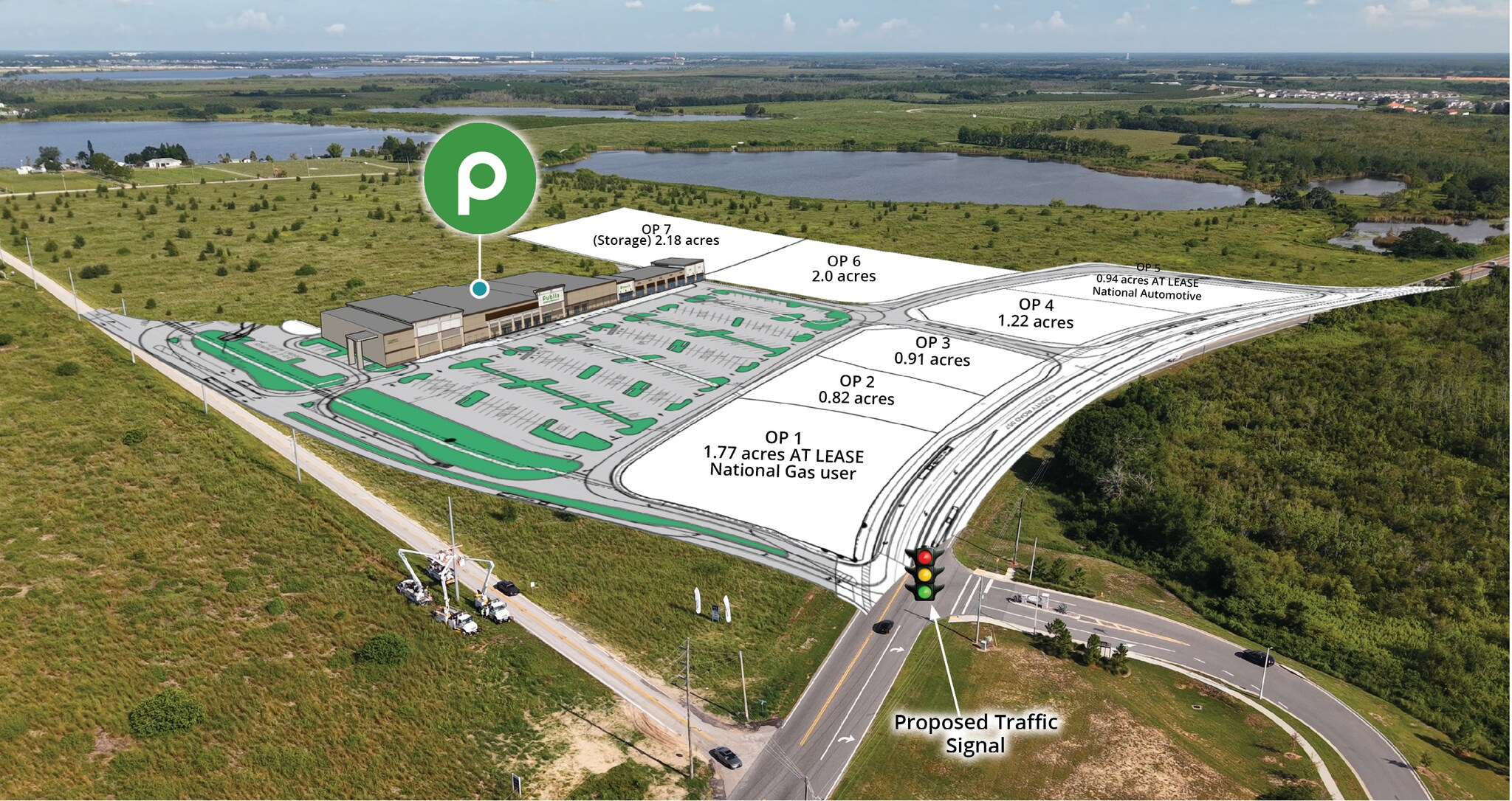 Co Rd 557 & Old Lake Alfred Rd, Polk City, FL à louer Photo principale– Image 1 sur 3