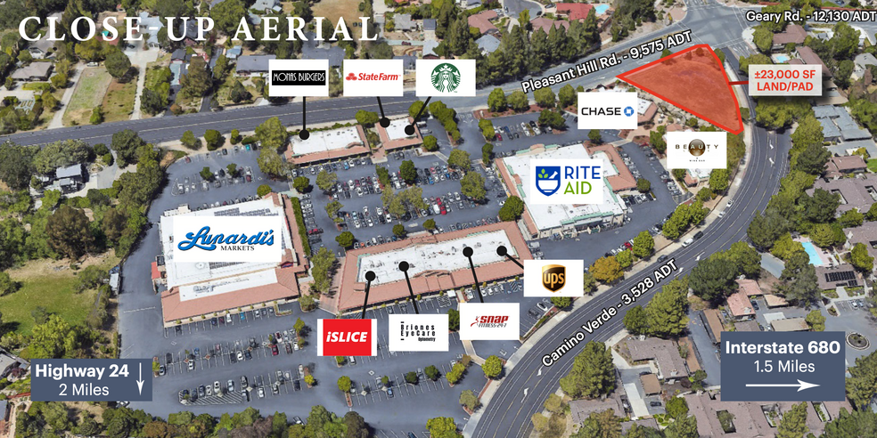 1500 Palos Verdes Mall, Walnut Creek, CA à louer - Photo principale – Image 1 sur 2