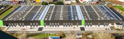 Allonne - Vue aérienne  vue de carte