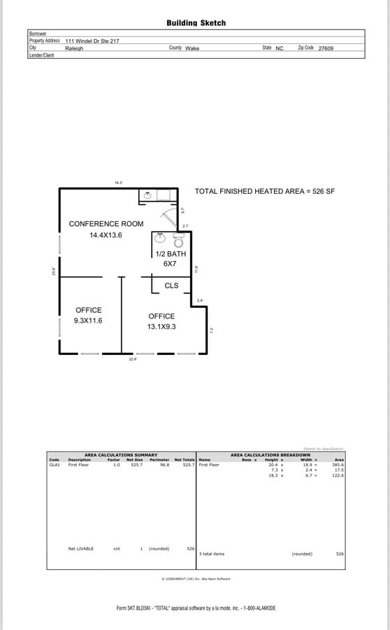 111 Windel Dr, Raleigh, NC 27609 - Lot 217 -  - Plan d’étage - Image 1 of 17