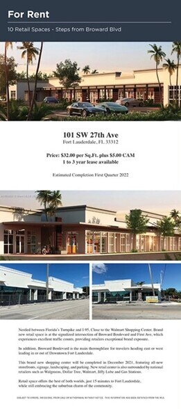 101 SW 27th Ave, Fort Lauderdale, FL à louer - Photo de l’immeuble – Image 2 sur 37