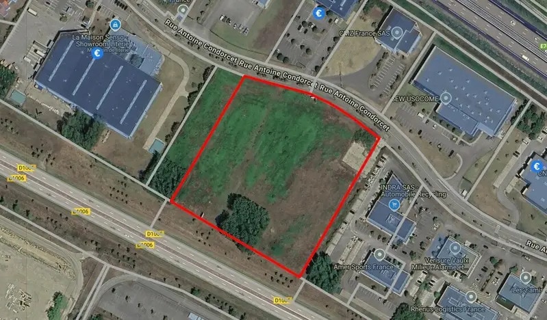 Terrain dans Villefontaine à vendre Plan de site– Image 1 sur 3