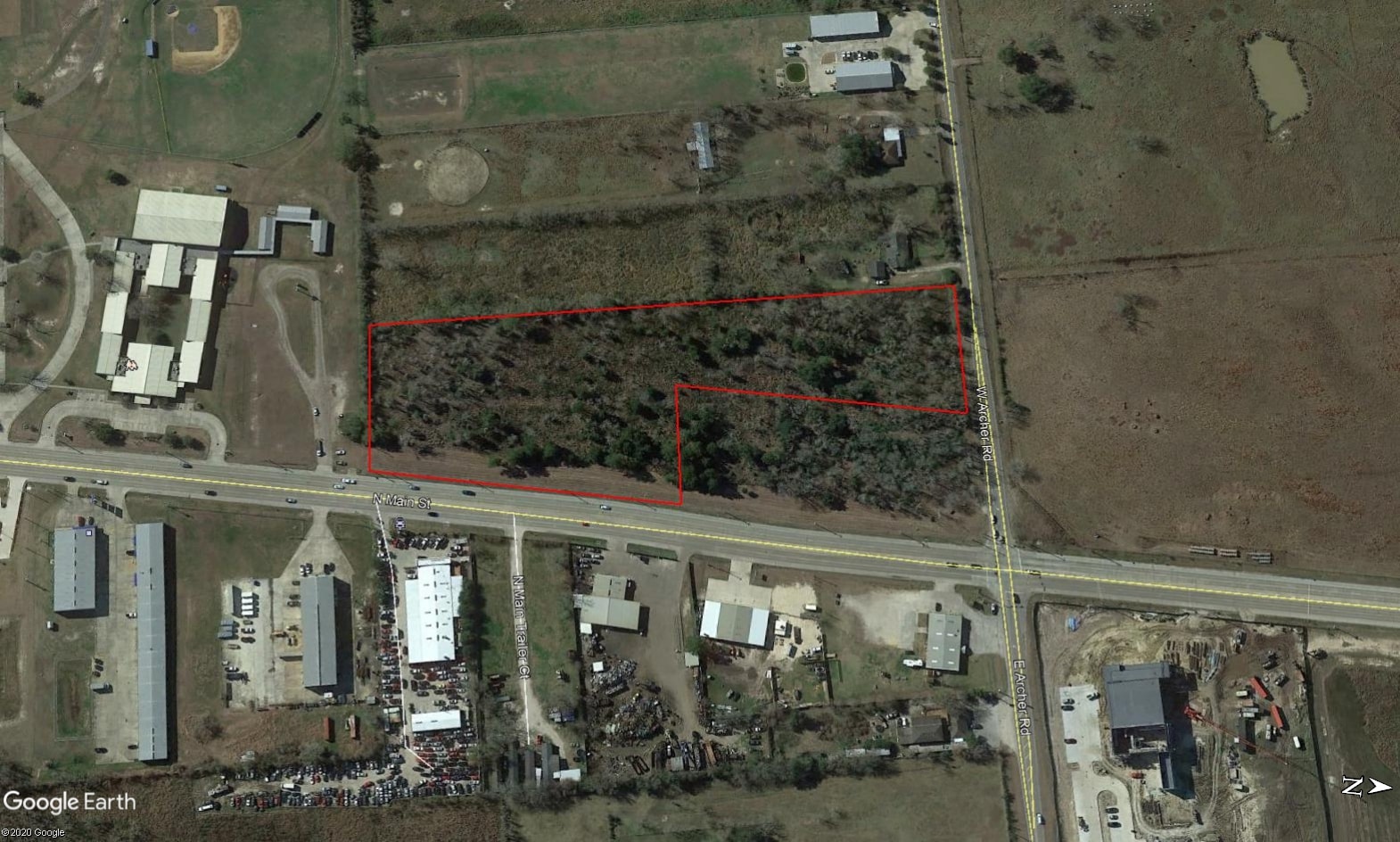 N Main St & W Archer Rd, Baytown, TX à vendre Aérien– Image 1 sur 7