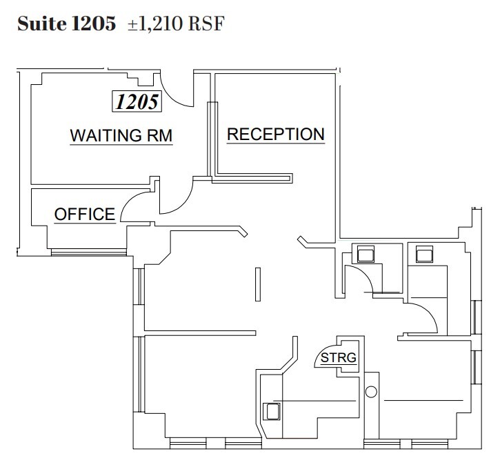 1624 Franklin St, Oakland, CA à louer Plan d’étage– Image 1 sur 1