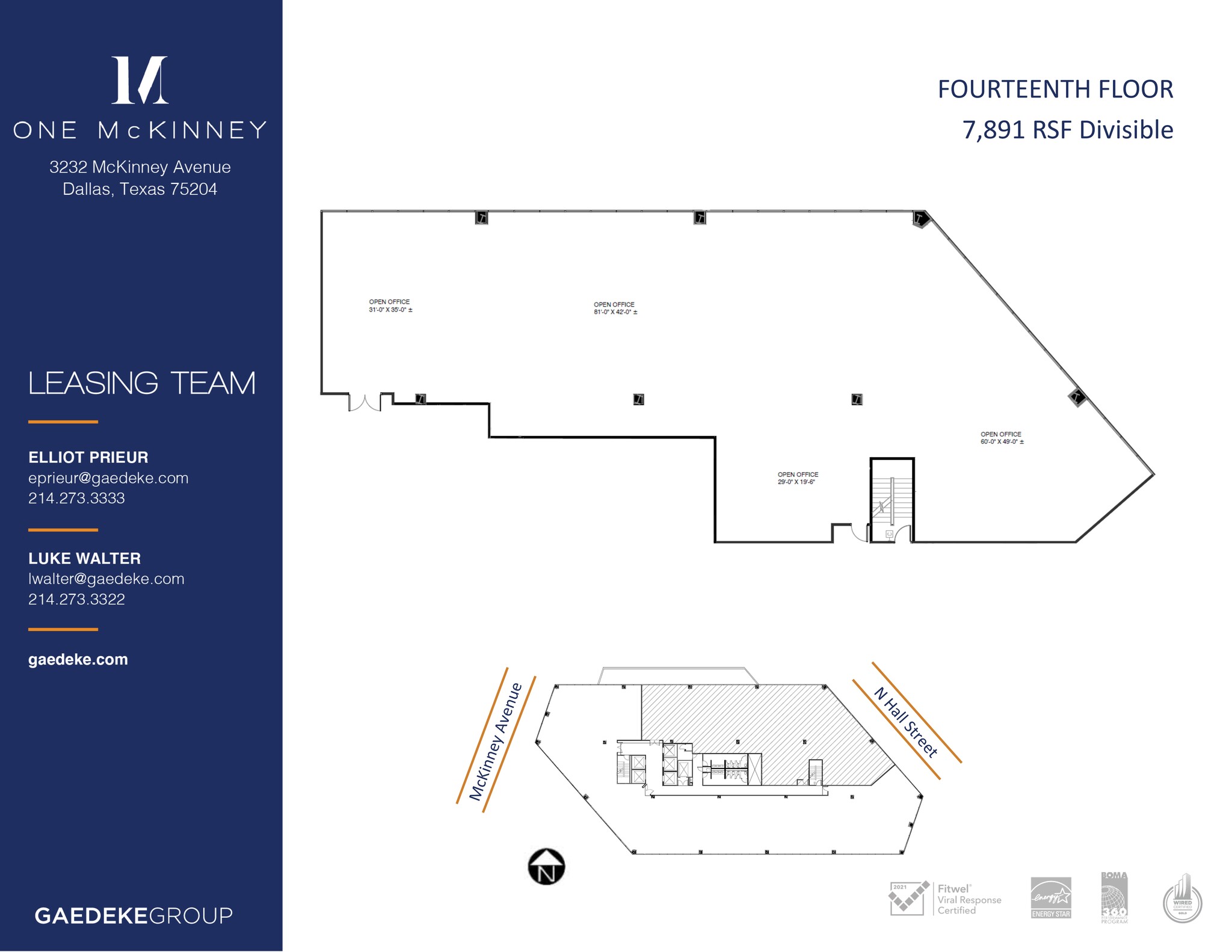 3232 McKinney Ave, Dallas, TX à louer Plan de site– Image 1 sur 16