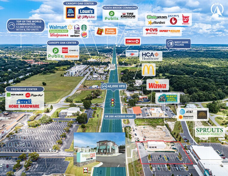 8300 SW State Road 200, Ocala, FL à vendre - Aérien – Image 3 sur 5