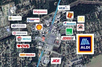 Plus de détails pour 2629 Crawfordville Hwy, Crawfordville, FL - Local commercial à louer