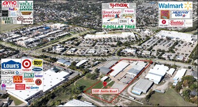 3105 Justin Rd, Flower Mound, TX - VUE AÉRIENNE vue de carte