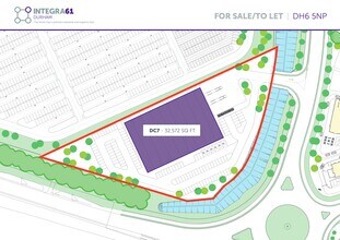 Tursdale Rd, Durham à louer Plan de site– Image 1 sur 1