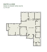 905 W Main St, Durham, NC à louer Plan d’étage– Image 1 sur 2