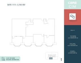 425 S Financial Pl, Chicago, IL à louer Plan de site– Image 1 sur 2