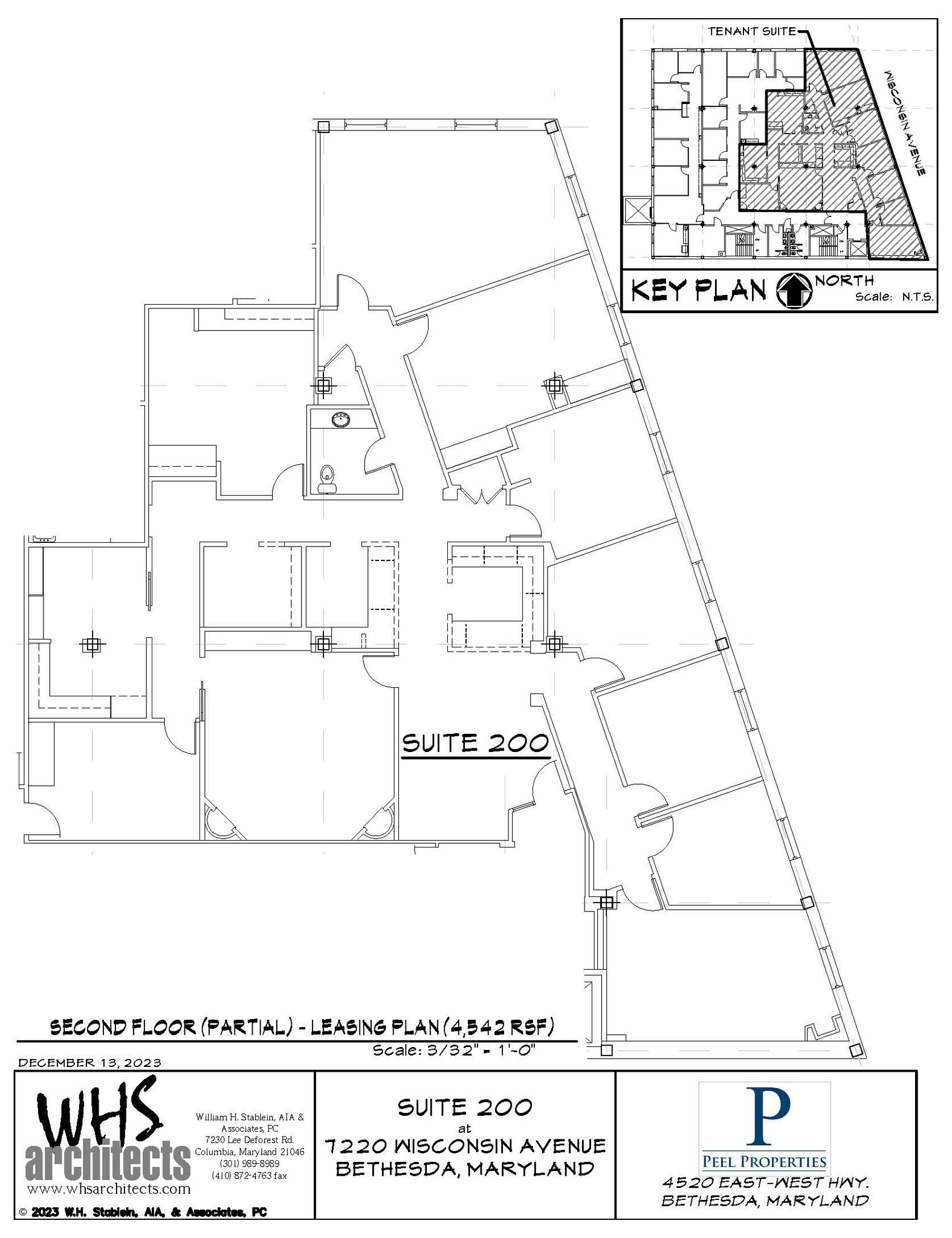 7220 Wisconsin Ave, Bethesda, MD à louer Plan d’étage– Image 1 sur 1