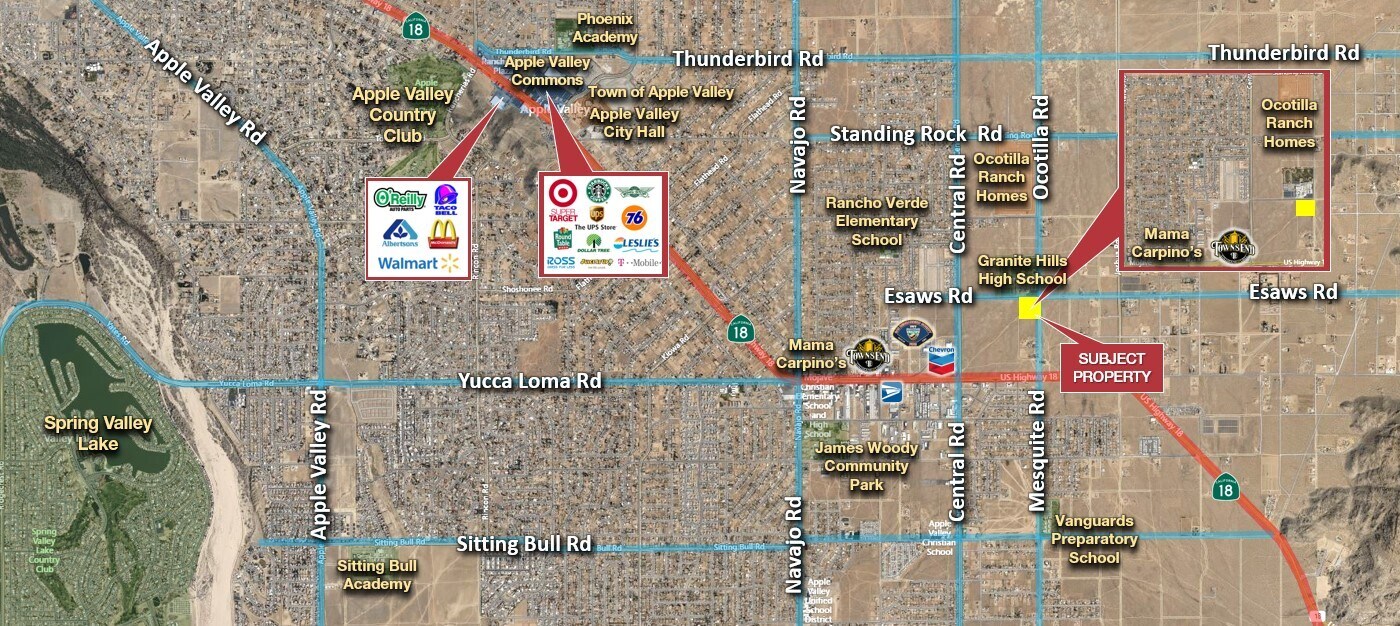 Esaws Rd, Apple Valley, CA à vendre Photo principale– Image 1 sur 8