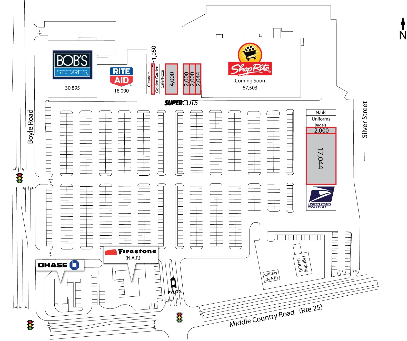 15-107-15-109 Middle Country Rd, Selden, NY à louer Photo de l’immeuble– Image 1 sur 3