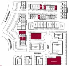 414-418 Borrego Ct, San Dimas, CA à louer Plan de site– Image 2 sur 2