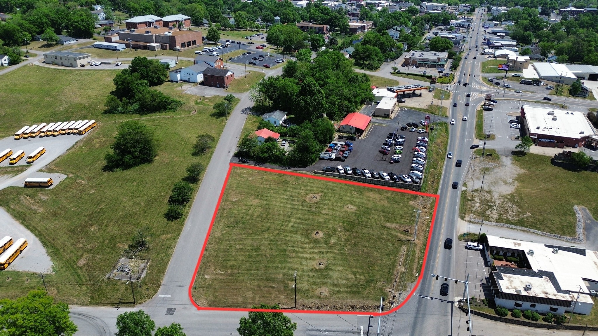 752 W College St, Pulaski, TN à vendre Aérien– Image 1 sur 5