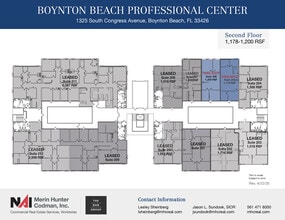 1325 S Congress Ave, Boynton Beach, FL à louer Plan d’étage– Image 1 sur 2