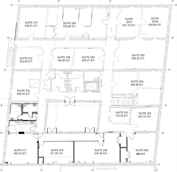 125-137 N Commercial St, Trinidad, CO à louer - Plan d’étage – Image 2 sur 4