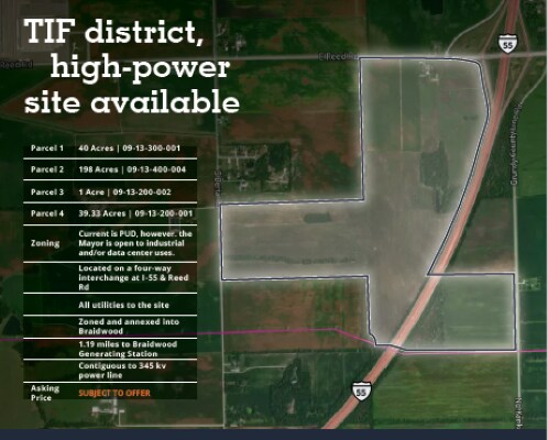 E. Reed Road And I-55, Coal City, IL à vendre Photo principale– Image 1 sur 2