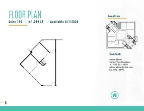 2333 San Ramon Valley Blvd, San Ramon, CA à louer Plan d’étage– Image 1 sur 1