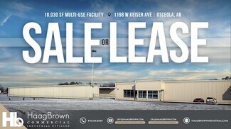 Plus de détails pour 1198 W Keiser Ave, Osceola, AR - Local d'activités à louer