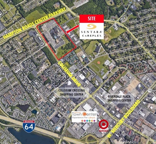 3000 Coliseum Dr, Hampton, VA à louer - Aérien – Image 2 sur 2