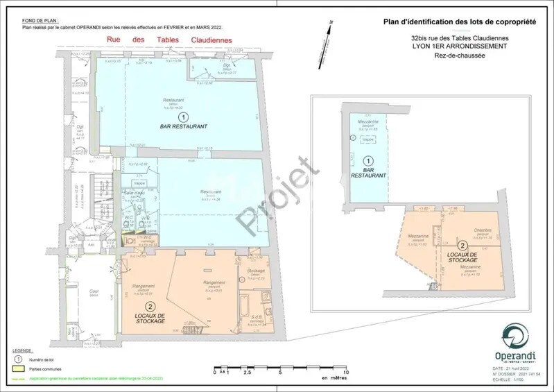 Local commercial dans Lyon à louer - Plan d’étage – Image 2 sur 2