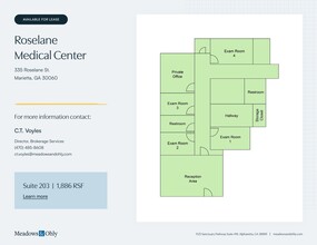 335 Roselane St NW, Marietta, GA à louer Plan de site– Image 1 sur 1