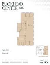2970 Peachtree Rd NW, Atlanta, GA à louer Plan d’étage– Image 2 sur 2