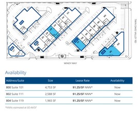 800 N Twin Oaks Valley Rd, San Marcos, CA à louer Plan de site– Image 1 sur 2