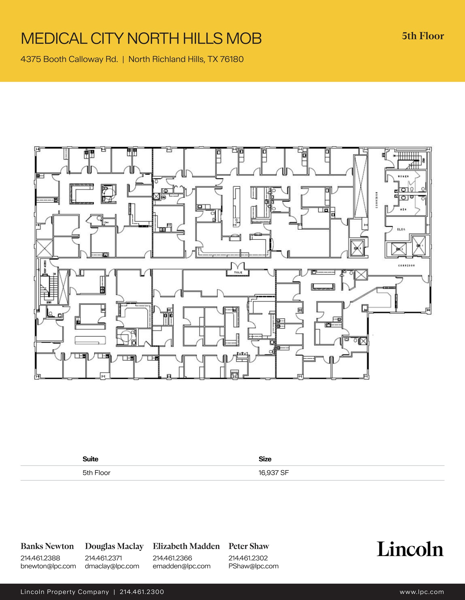 4375 Booth Calloway Rd, North Richland Hills, TX à louer Plan d’étage– Image 1 sur 1