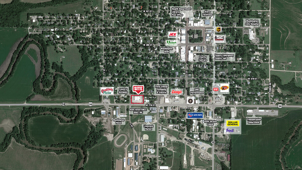215 7th St., Washington, KS à louer - Photo de l’immeuble – Image 2 sur 2