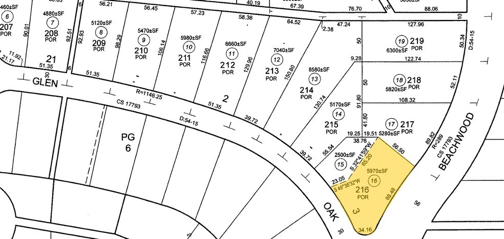 2649 N Beachwood Dr, Los Angeles, CA à vendre - Plan cadastral – Image 3 sur 12