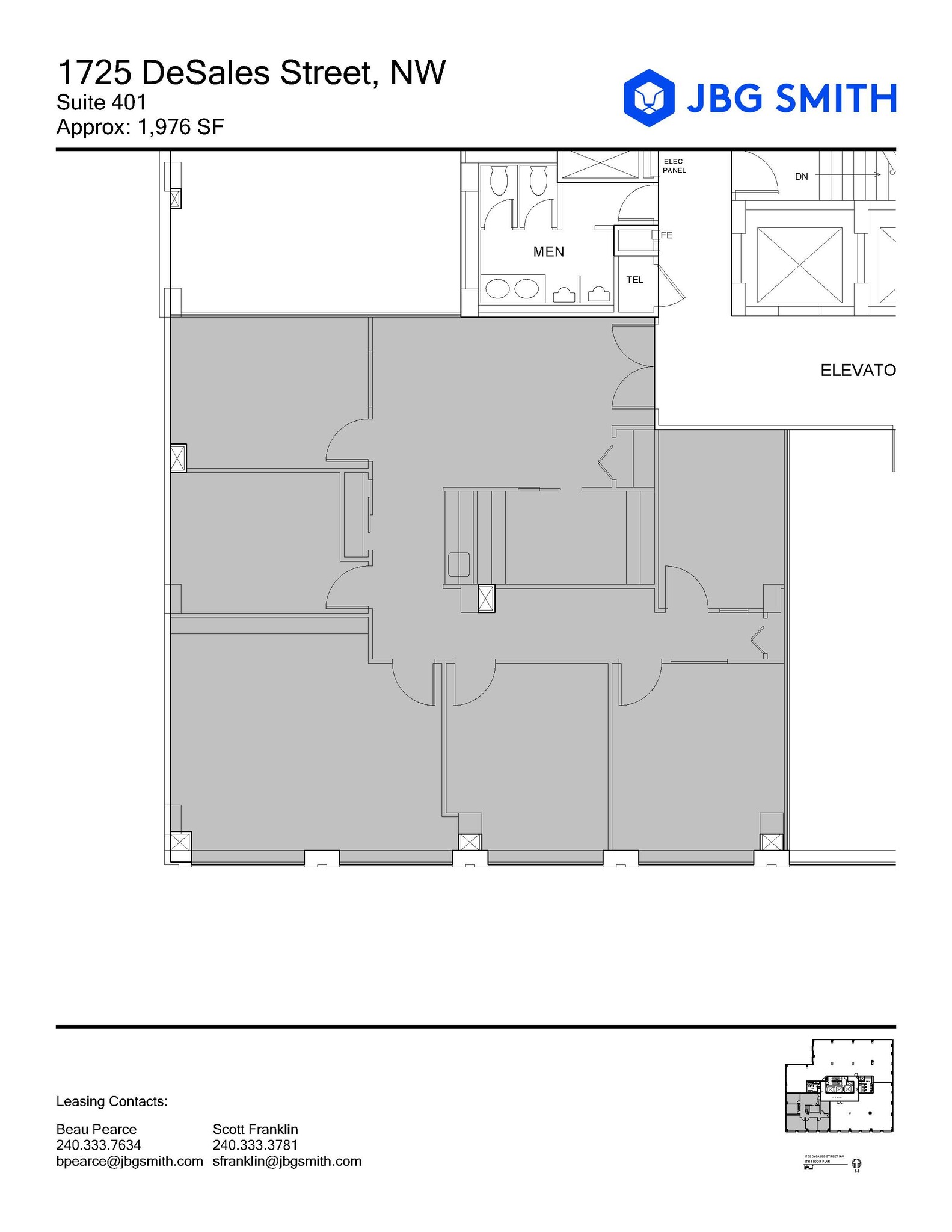 1725 Desales St NW, Washington, DC à louer Photo de l’immeuble– Image 1 sur 1