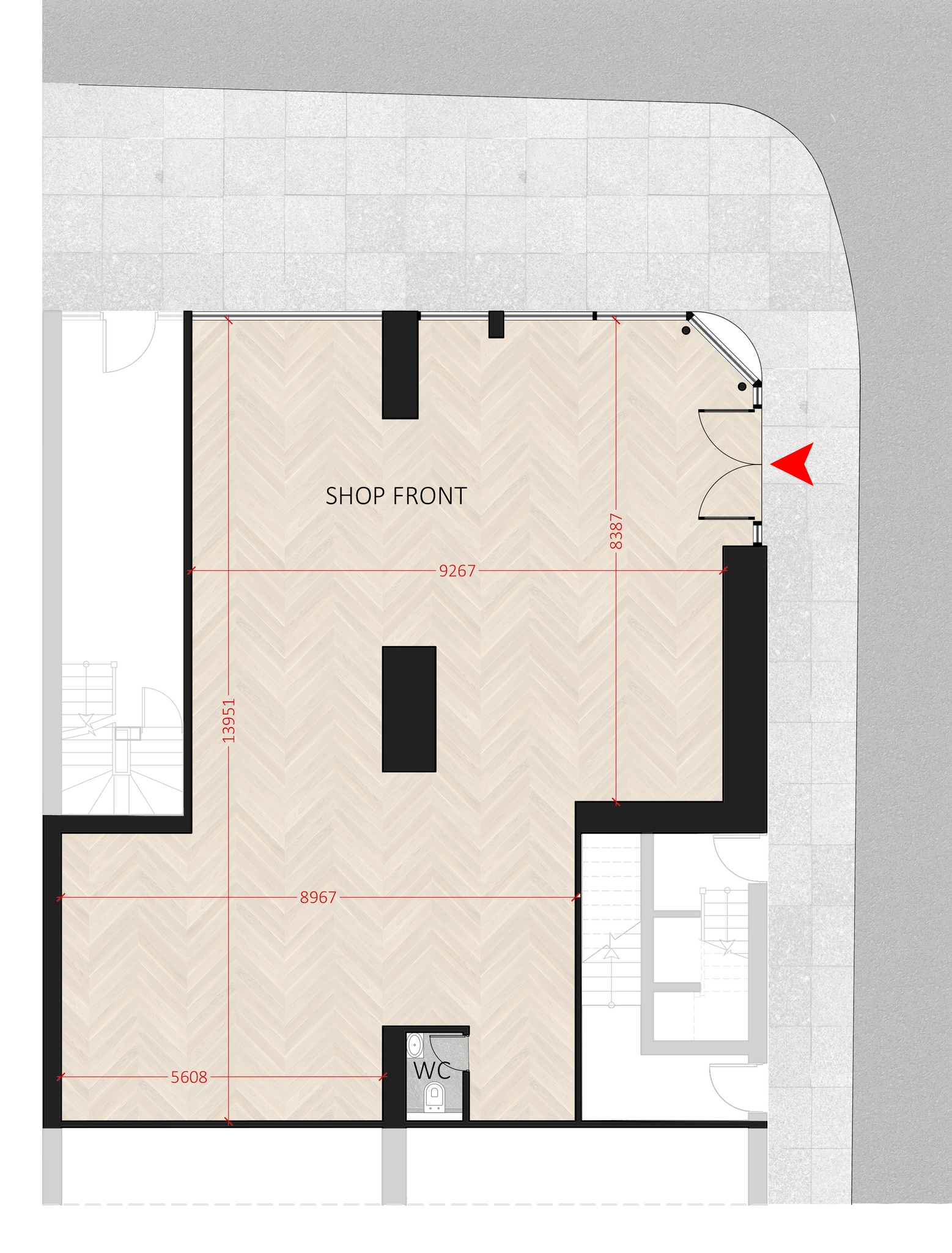 29-31A Friern Barnet Rd, Londres à louer Plan d’étage– Image 1 sur 2