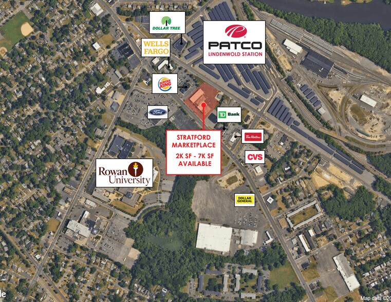 25-41 S White Horse Pike, Stratford, NJ à louer - Photo de l’immeuble – Image 3 sur 8