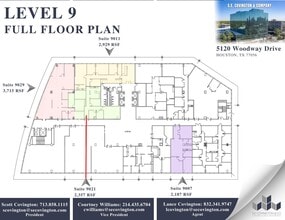 5120 Woodway Dr, Houston, TX à louer Plan d’étage– Image 1 sur 1