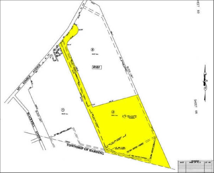 360 Mount Kemble Ave, Morristown, NJ à louer - Plan cadastral – Image 2 sur 6