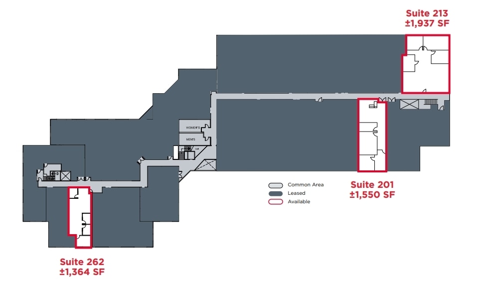 1601 S De Anza Blvd, Cupertino, CA à louer Plan d’étage– Image 1 sur 1