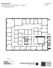 1111 Metropolitan Ave, Charlotte, NC à louer Plan d’étage– Image 1 sur 1