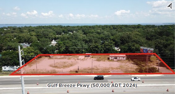 2816 Gulf Breeze Pky, Gulf Breeze, FL à louer - Aérien – Image 2 sur 2