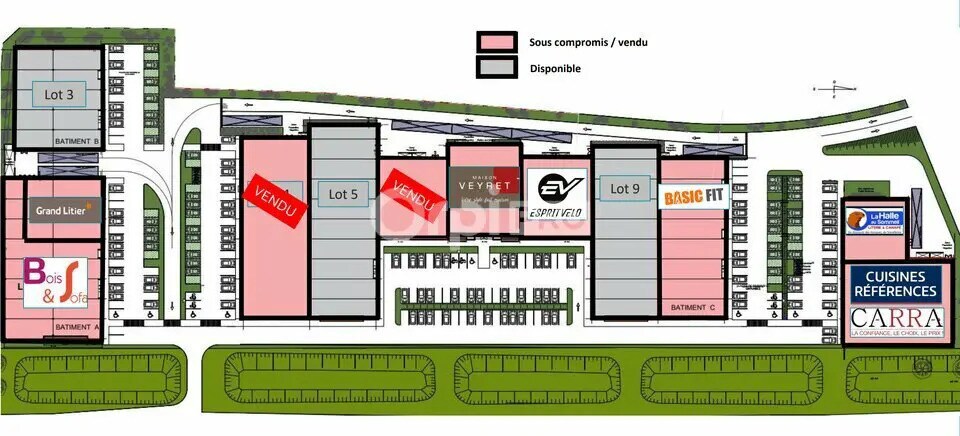Local commercial dans Anse à vendre Plan de site– Image 1 sur 9