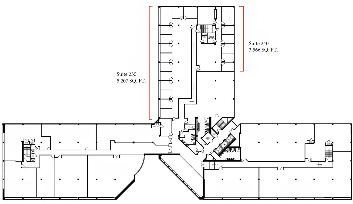 500 College Rd E, Princeton, NJ à louer Plan d’étage– Image 1 sur 8