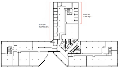 500 College Rd E, Princeton, NJ à louer Plan d’étage– Image 1 sur 8