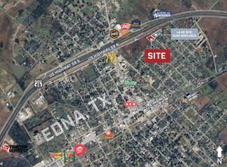 Plus de détails pour US HWY 59 NEAR SH 111 (N WELLS ST), Edna, TX - Terrain à vendre