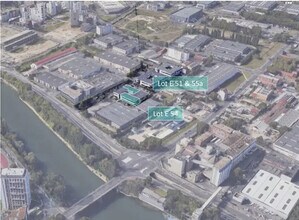 Gennevilliers - VUE AÉRIENNE  vue de carte