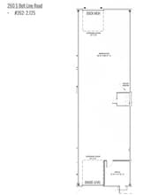 350 S Belt Line Rd, Irving, TX à louer Plan d’étage– Image 1 sur 1