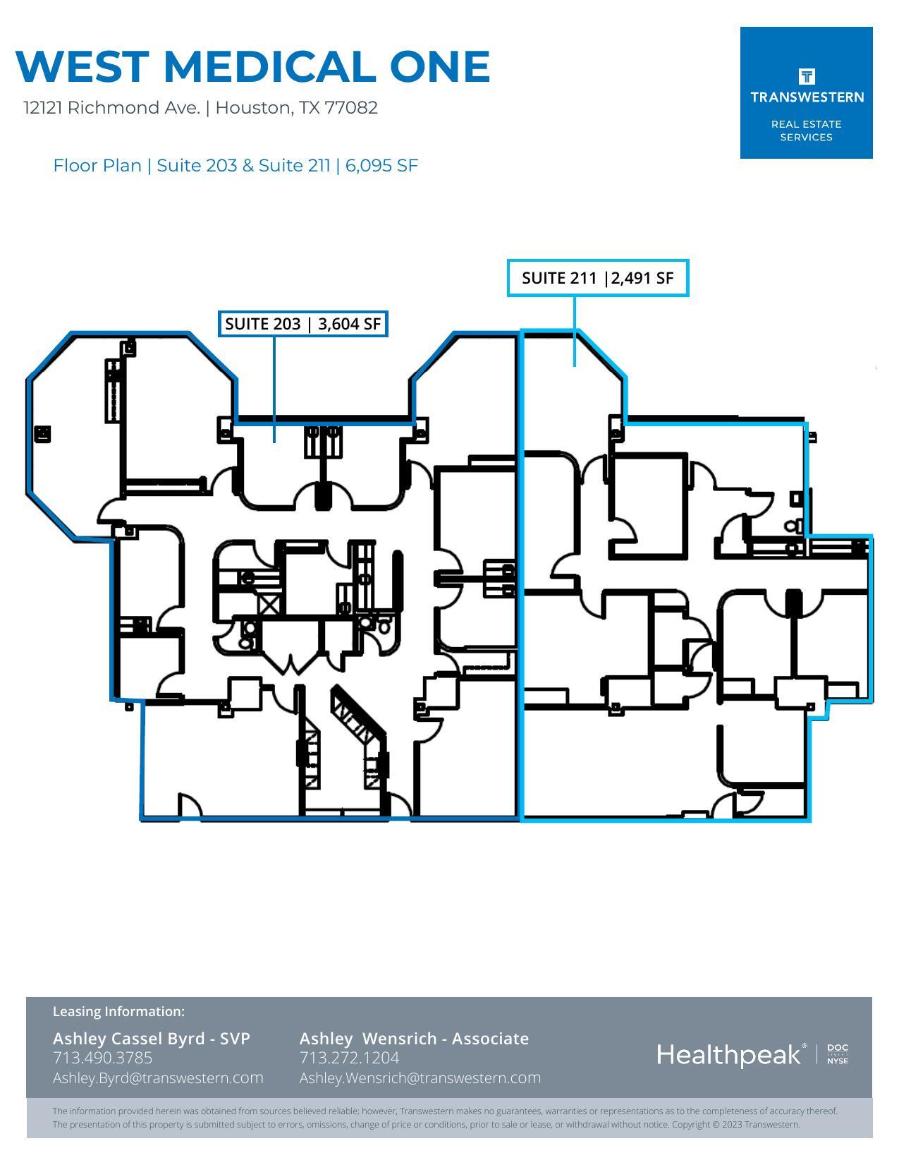12121 Richmond Ave, Houston, TX à louer Plan d’étage– Image 1 sur 2